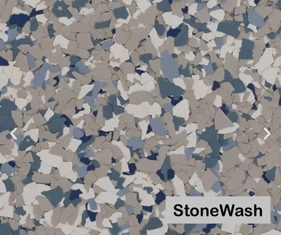 StoneWash flake color blend